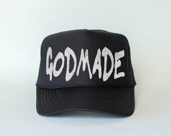 Godmade Trucker Hat: Christian Apparel, Snapback Cap