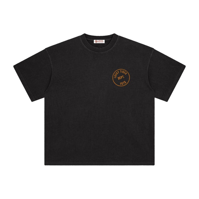 Lucky Tiger vintage washed heavyweight T-shirt