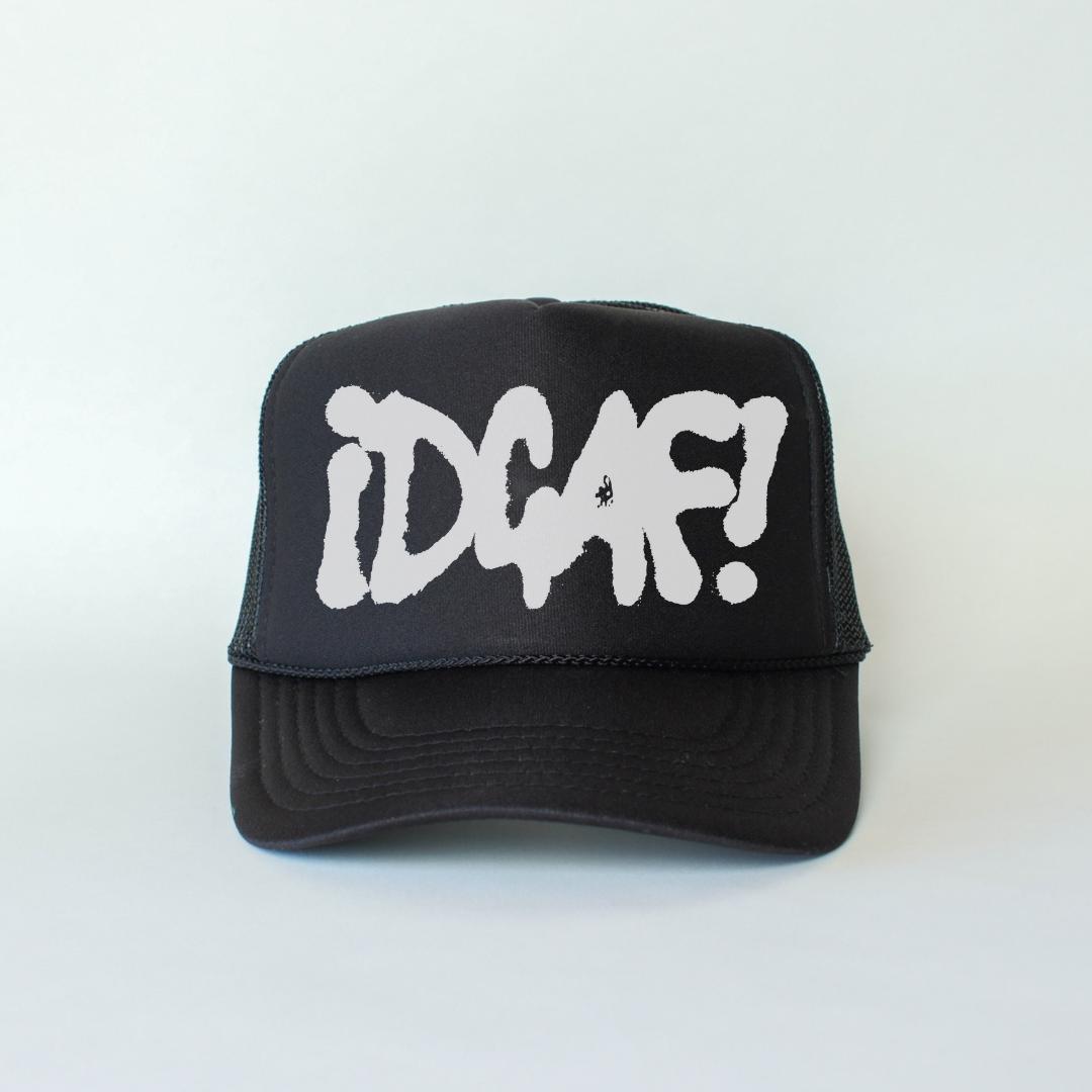 IDGAF Trucker Hat – Bold Statement Snapback, Sarcastic  display picture 1