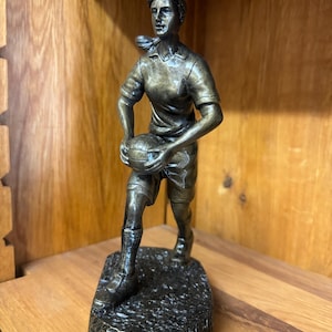 Girl footballer trophy award (GA1441)