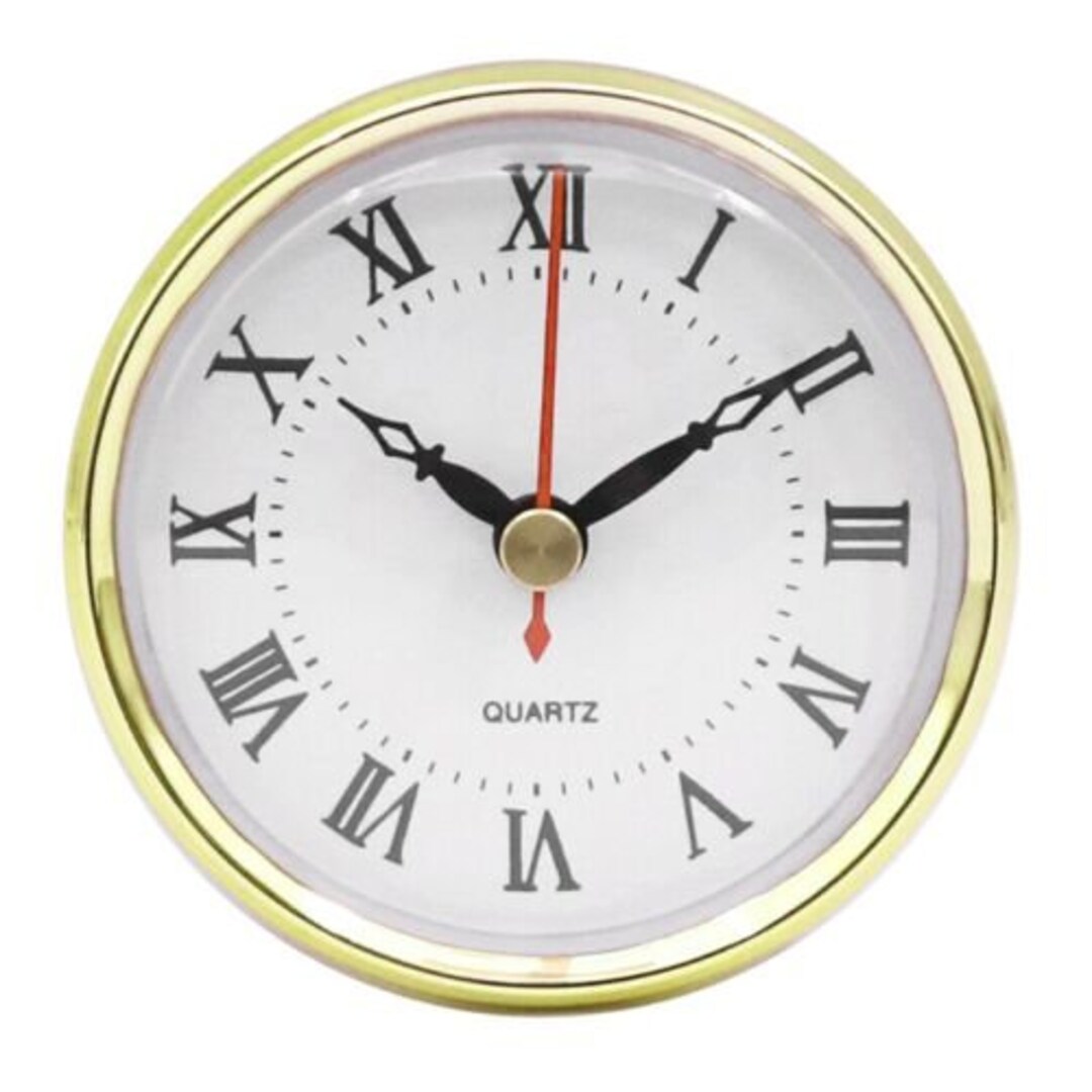80mm Clock Quartz Insertion Movement Etsy UK