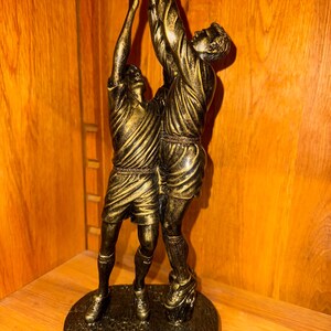 Boy double figure resin award (GA1436)