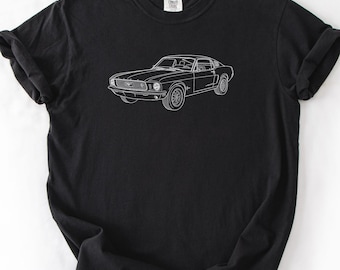 1968 Ford MUSTANG T T-Shirt T-Shirt | Vintage T-Shirt