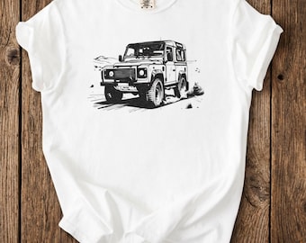 Verwaschenes Vintage 4x4 T-Shirt