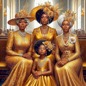 Church Ladies Gold Series: Celebrating Generations of Faith