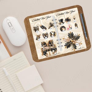 Celestial New Year Luxury Clipart Collection