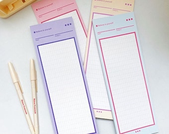 Bloc de notas premium de 120 g/m², tamaño B5, bonito bloc de notas, cuadrícula de colores sólidos, una sola cara, 30 unidades