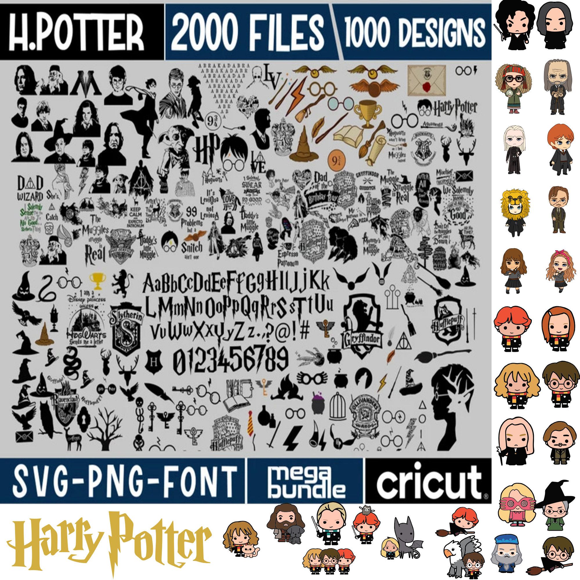 FREE Harry Potter Papyrus Style Birthday Invitation PSD Template