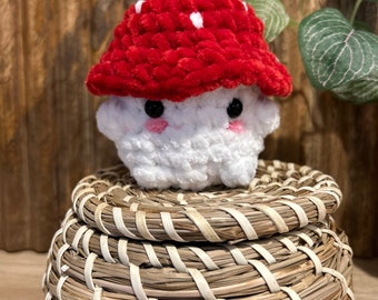 Crochet Mushroom Plushie Amigurumi Stuffed Animal