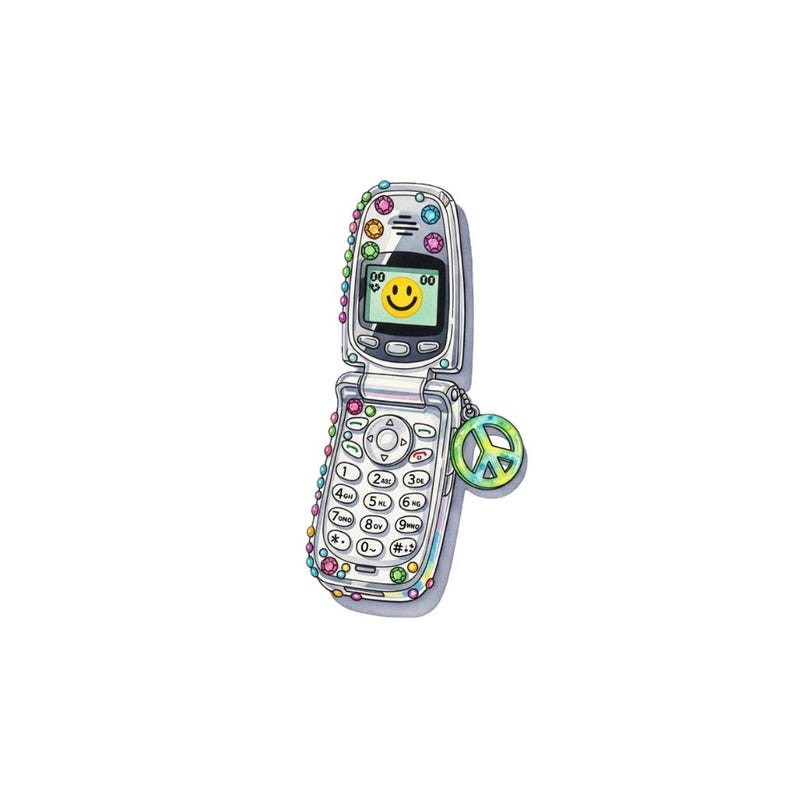 Y2K Clipart PNG Bundle, 40 Retro 2000s PNG, Transparent Background - Etsy