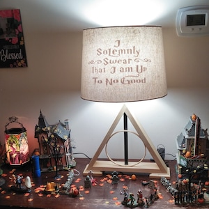 Wizard and Witches Lamp