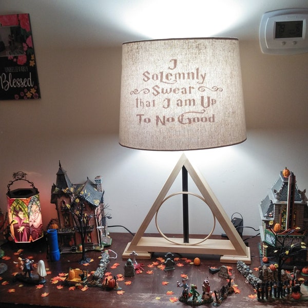 Wizard and Witches Deathly Lamp