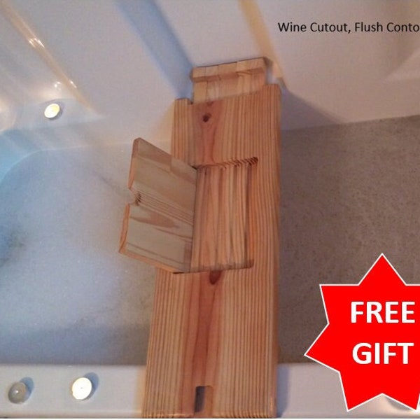 Expanding Bathtub Tray, Bathtub Caddy, Expandable and Adjustable Universal Bath Board