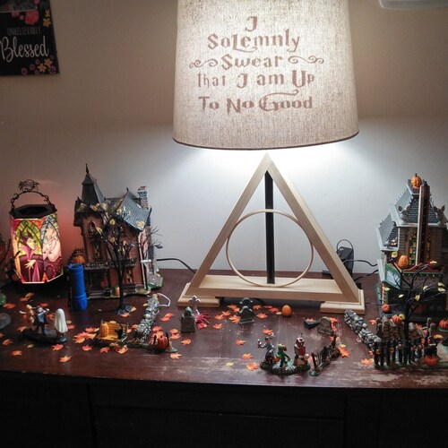Wizard and Witches Lamp