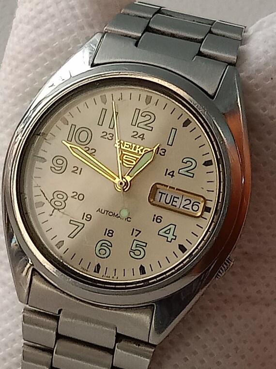 Og Premium Vintage Seiko Radium Dial Men's Watch … - image 5