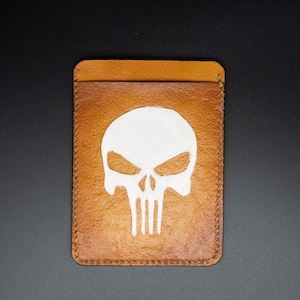 billetera de cuero grabada, billetera de calavera, billetera de cuero, billetera masculina, tarjetero, billetera de hombre, billeteras para mujer, billetera grabada