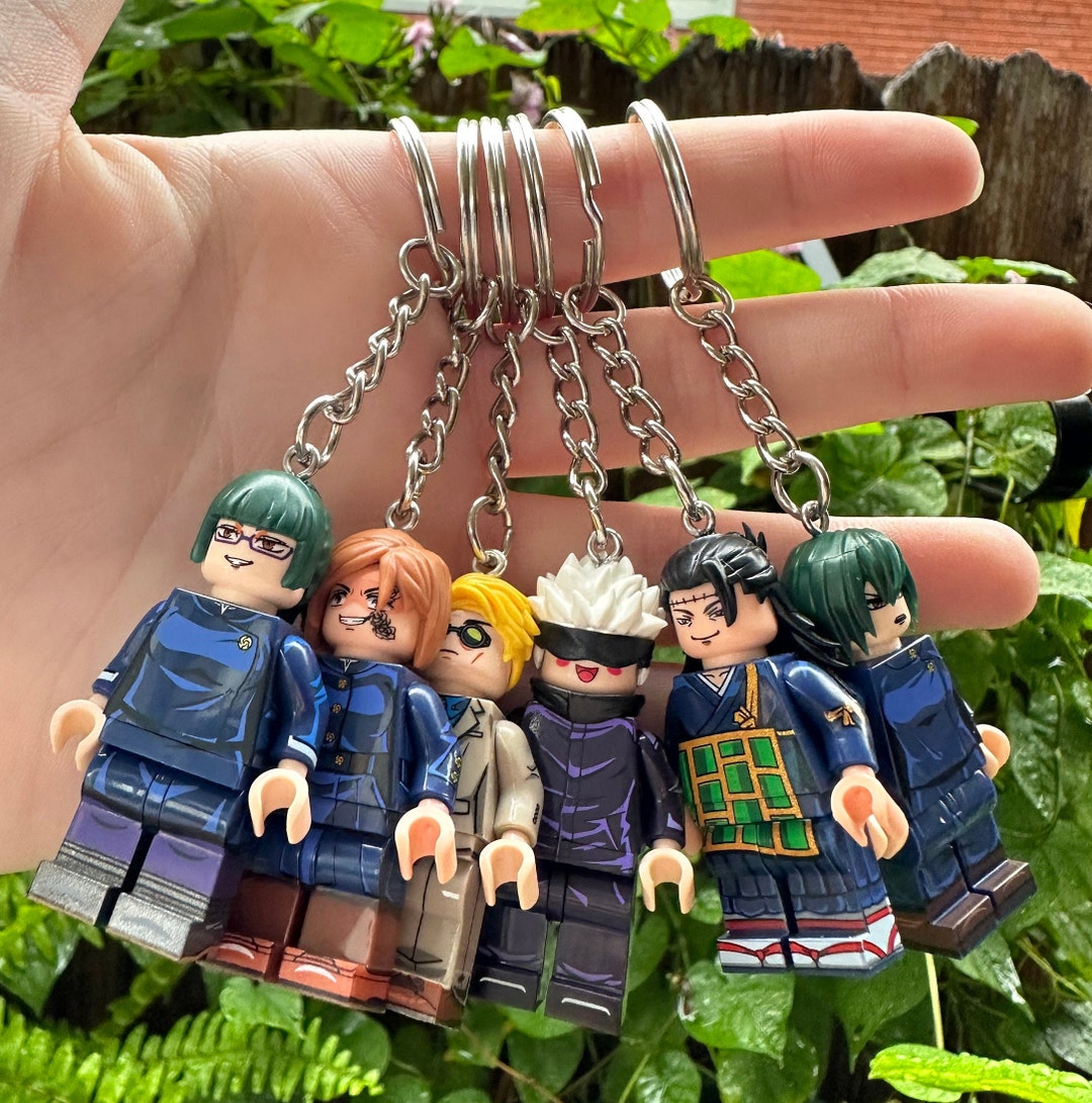 Lego character keychains hotsell
