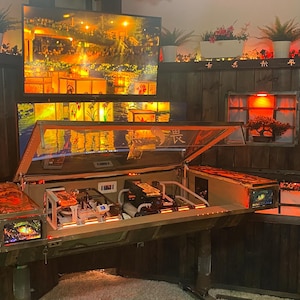 Custom PC desk: The videos and images here showcase our original custom PC desk prototype. this is an updated version.