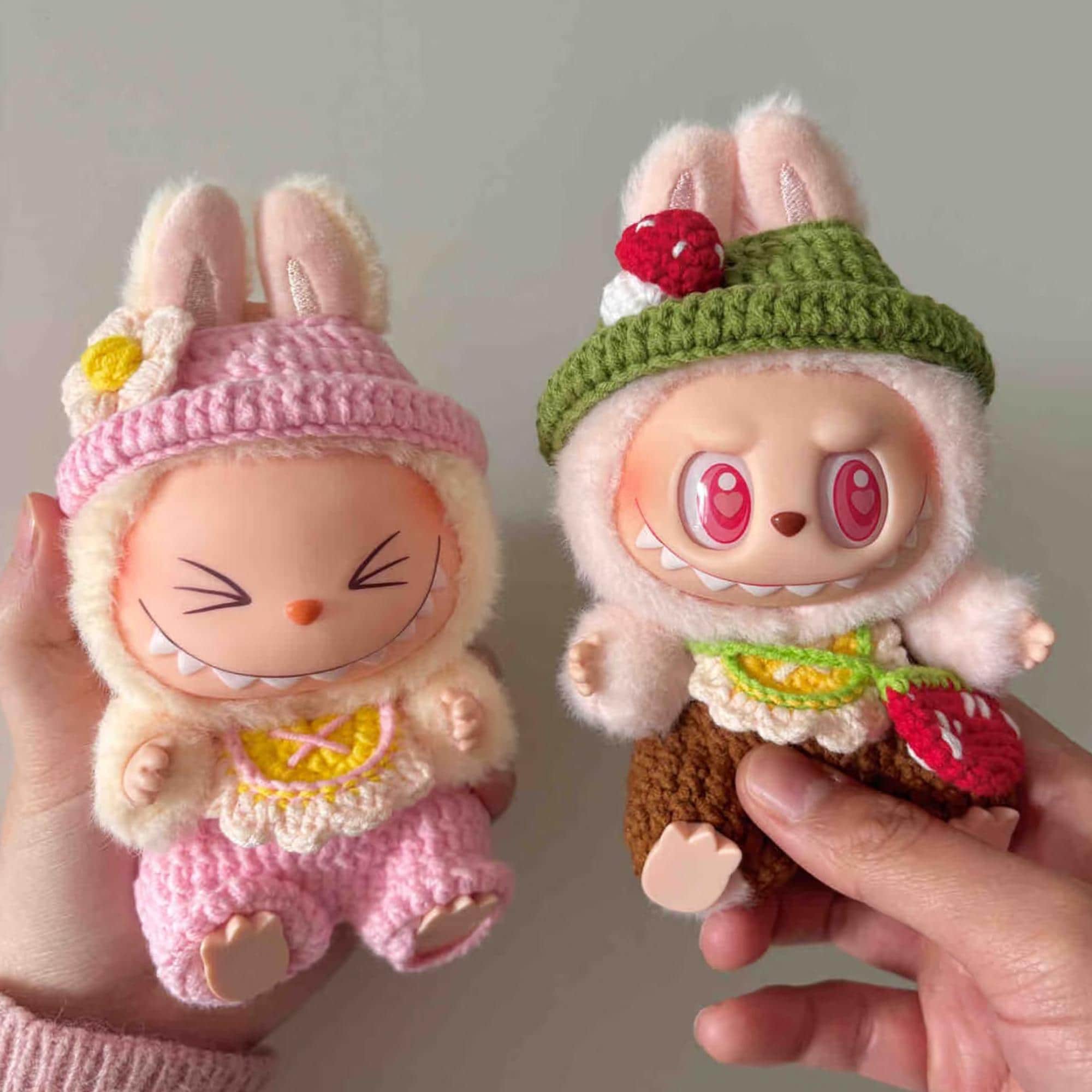 Labubu Crochet Pattern (PDF) Amigurumi Labubu Fan Art Plushies