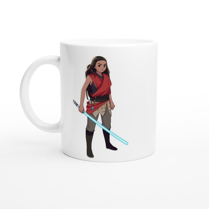 Moana Jedi Knight "Este es el camino" Taza / Regalo para adultos de Disney / Princesa Disney / Star Wars Jedi / Star Wars Disney Crossover imagen 2