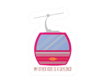 Min andra åktur är en Skyliner-klistermärke