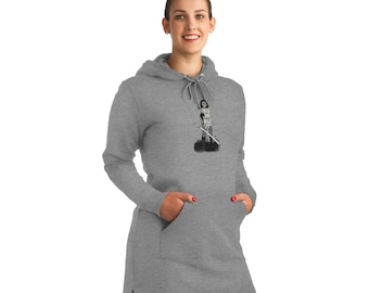 Jedi Vaiana Ekologisk Streeter Hoodieklänning | Star Wars | Disney Prinsessor | Damklänning | Disney World-klänning | Damkläder