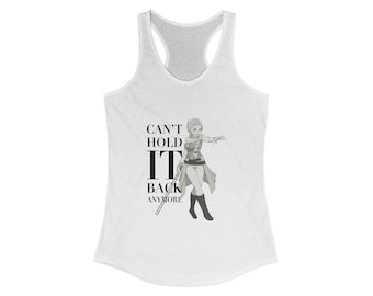 Jedi Elsa "Ya no puedo contenerlo" Camiseta sin mangas para mujer / Jedi / Star Wars / Disney / Princesa / Camiseta sin mangas para mujer / Camisa Disney World