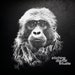 Gibbon PNG for CNC Laser Engrave, Laser Burn, Animals, Lightburn, Slate ...