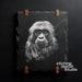 Gibbon PNG for CNC Laser Engrave, Laser Burn, Animals, Lightburn, Slate ...