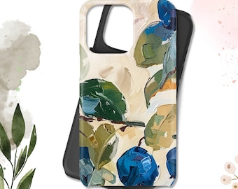 Blueberries Phone Case Wild Fruit Cover fits iPhone 15 Pro iPhone 13 iPhone 14 MagSafe Case Samsung s23  A53 S21 Google Pixel 8A, Xiaomi 12x