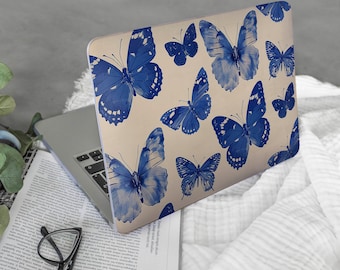 BUTTERFLY - マック Butterfly Twins Hard MacBook Case Cover for MacBook M1/M2