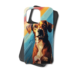 Beagle dog phone case Cute Dog phone case for iPhone 14 13 Pro Max 12 11 X XS 8 7, fits Samsung S20 FE, S21 Ultra, A12, Huawei P30 Pro