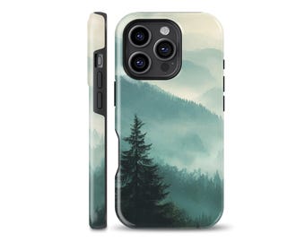 Majestic Mountain Phone Case Nature view Cover fits iPhone 16 Pro, iPhone 15, Samsung S24 ultra, S21, S23 Ultra, Google pixel 9, 7 Pro