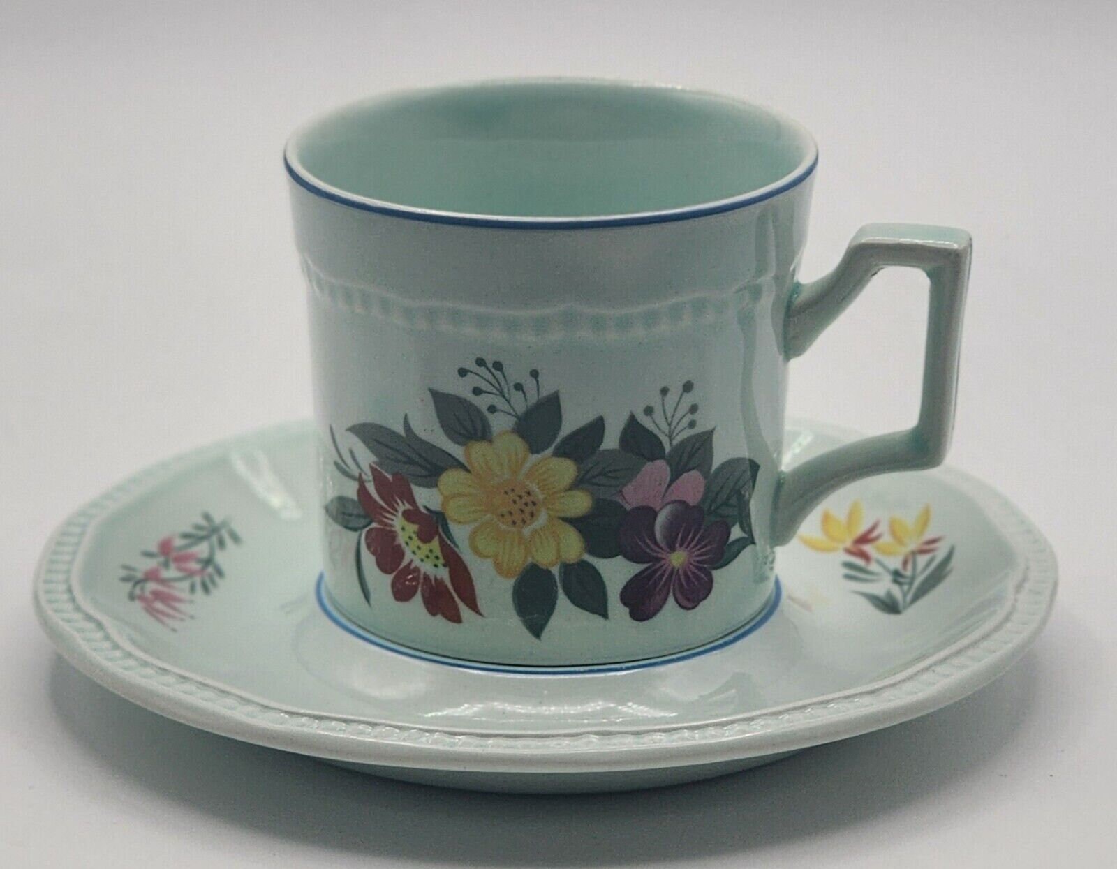 STAFFORDSHIRE POTTERES LTD カップ&ソーサー Kensington Staffordshire Ironstone Balmoral Tea Cup Saucer