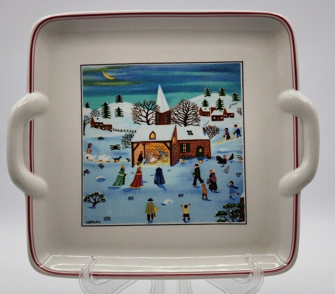thumbnail image 2 of Villeroy & Boch Naif Christmas Cereal Bowl - Original German Porcelain 2 of 6