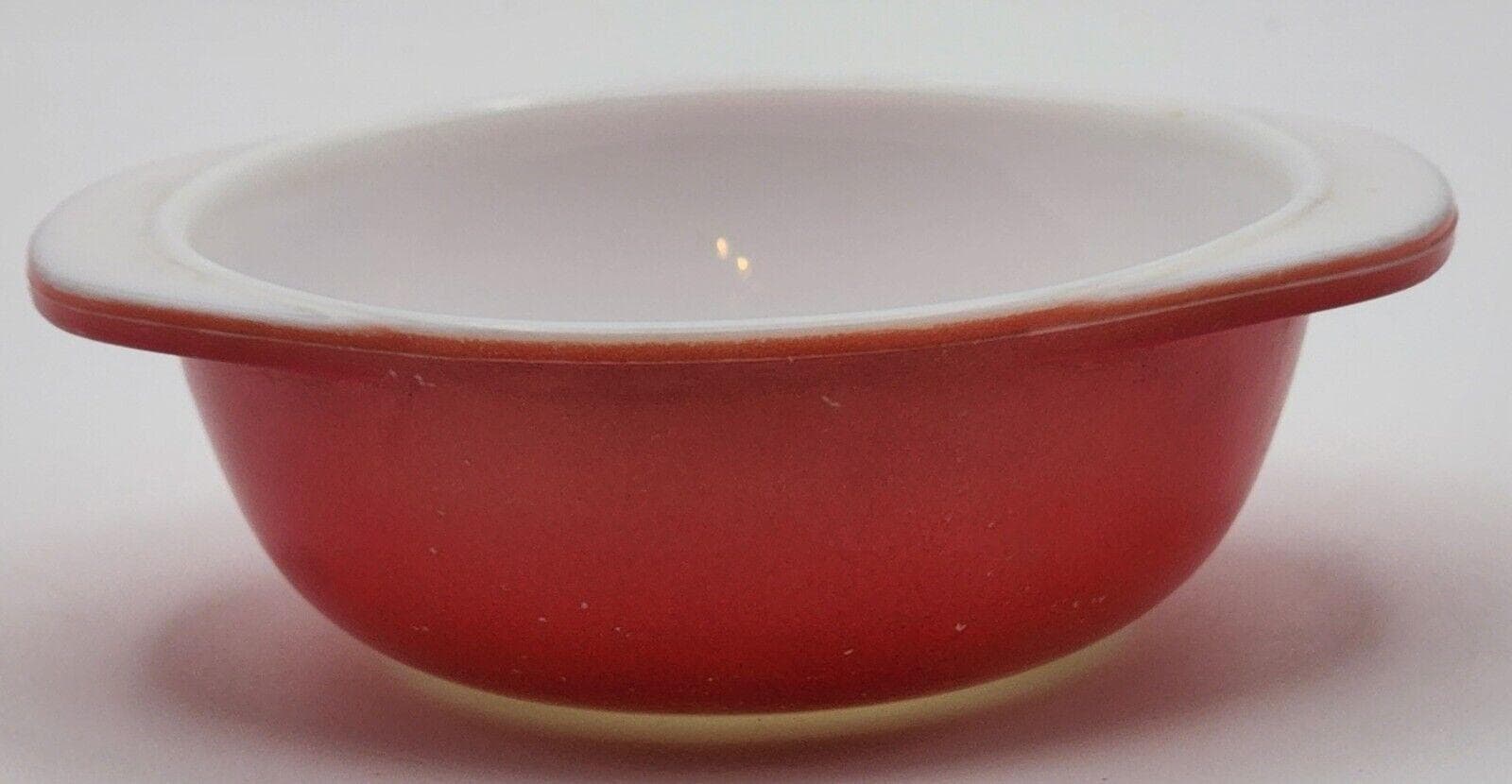 Vintage Pyrex Flamingo Pink Ovenware Small Casserole 080-8 Oz Bowls 3 ...