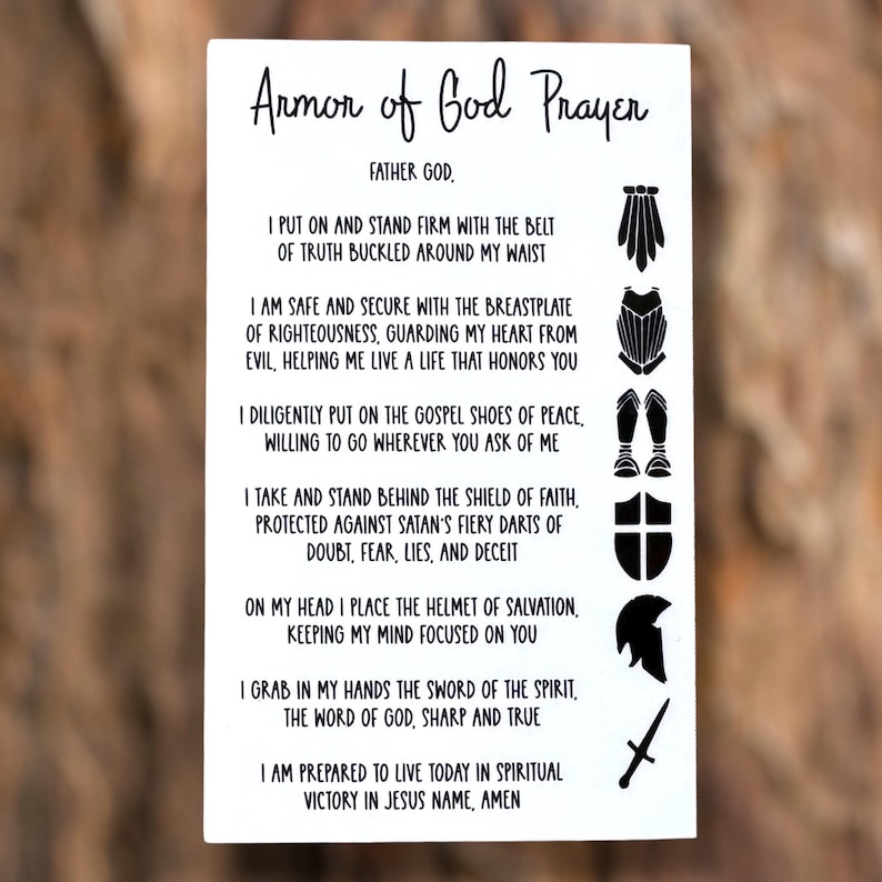 Armor Of God Prayer Sticker Waterproof Vinyl For Bibles Journals Etsy armor-of-god-prayer-sticker-waterproof-vinyl-for-bibles-journals-etsy