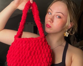 Patrón fácil de bolso de hombro a crochet: DIY para principiantes (PDF)