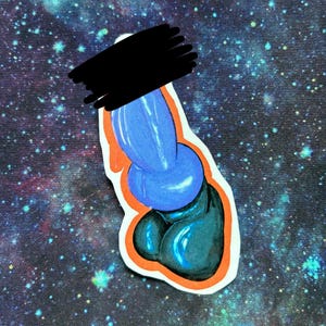 Furry D*ck Sticker (18+)