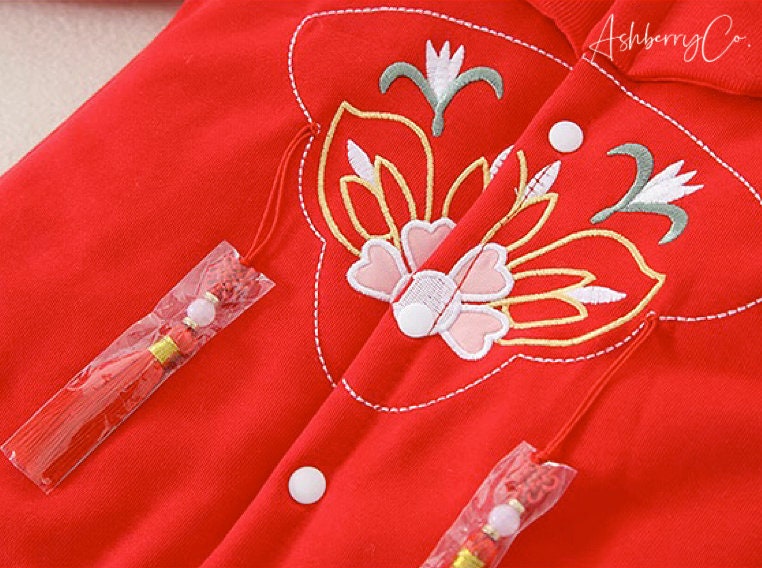 traditional chinese new year baby clothes
