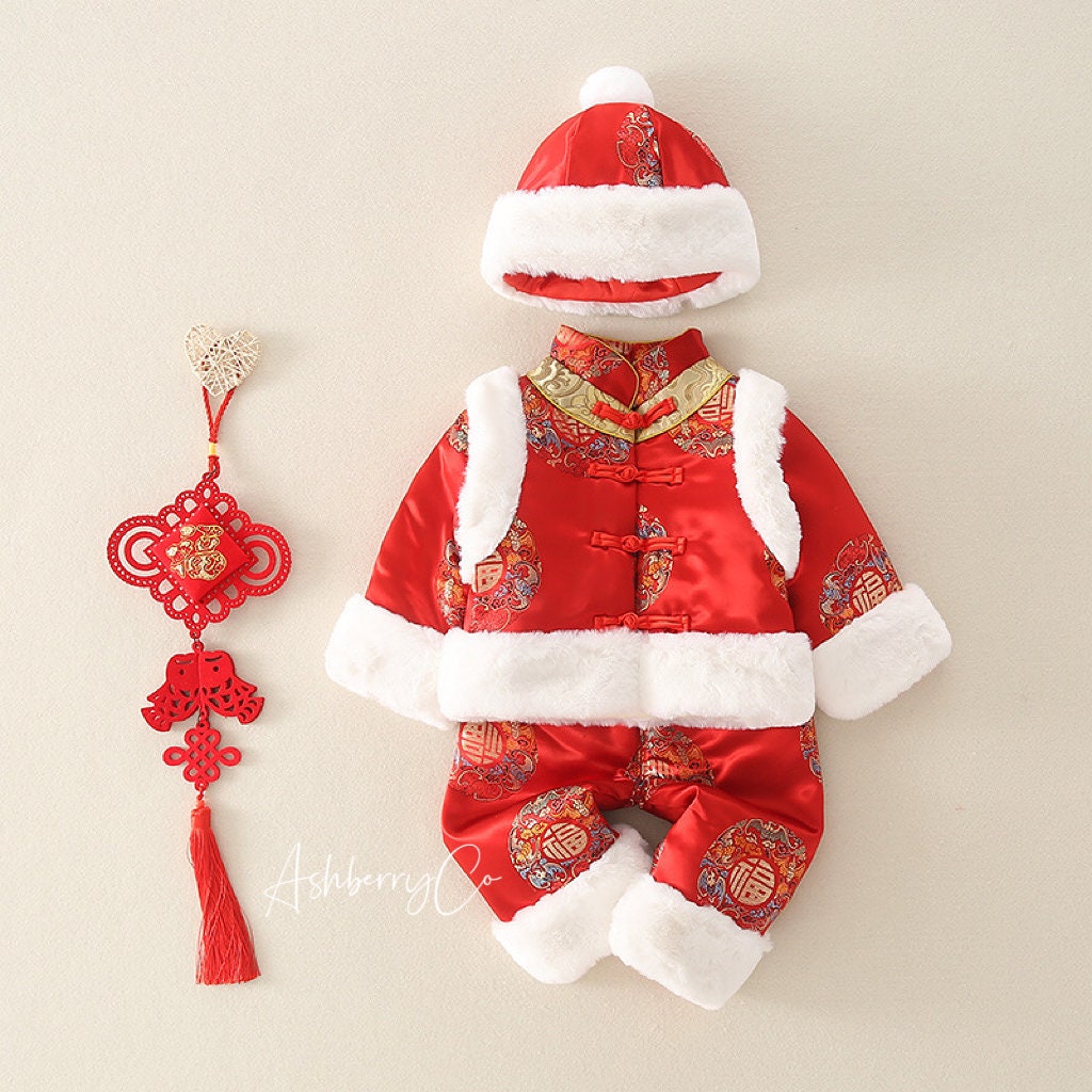 chinese new year baby outfit girl