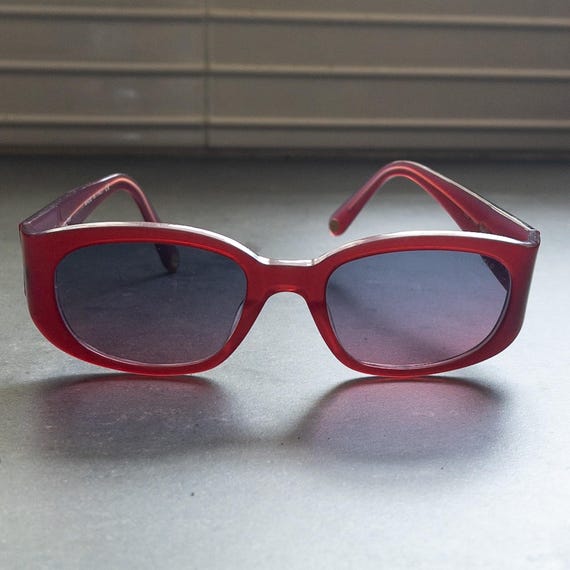 Vintage Chanel 5025 Sunglasses – Burgundy Quilted Arms, Paris