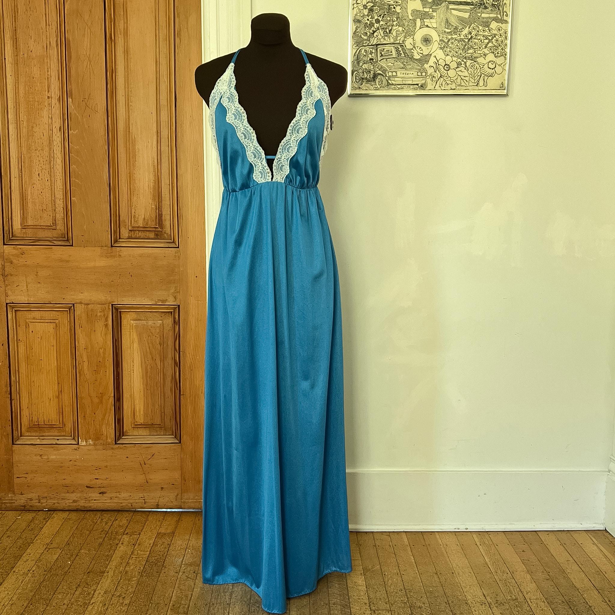 periwinkle floor length dress Scala 61331 Beaded Prom Fitted Long Gown main image 0