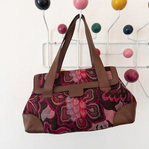 Bolso tapizado vintage de Alberta Ferretti de principios de la década de 2000
