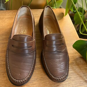 Vintage Ferragamo Loafers 8 - Etsy