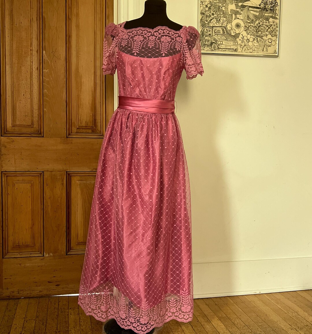 mermaid style dress Blush/Multi Prom Long Fitted SIZE:06 Occasion:Civil Ceremony Zapakasa Women Black Velvet