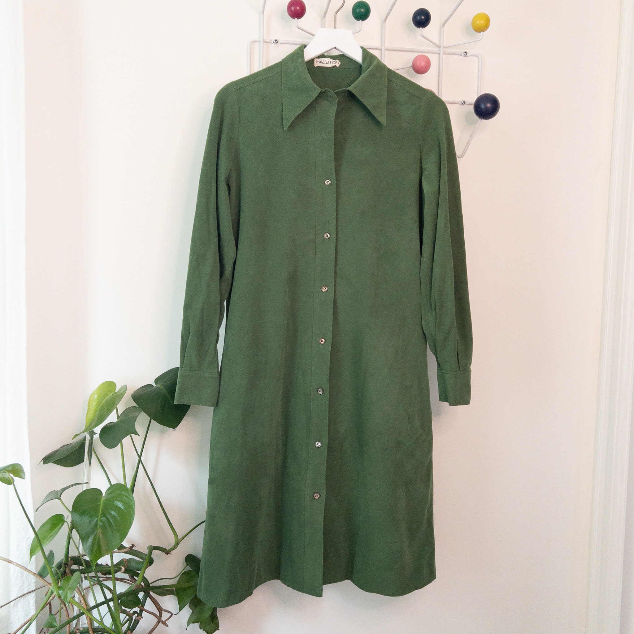 green emerald velvet dress Halston Waist Tie Mini Dress – shoprodeodrive