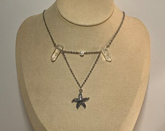 Starfish Crystal Necklace