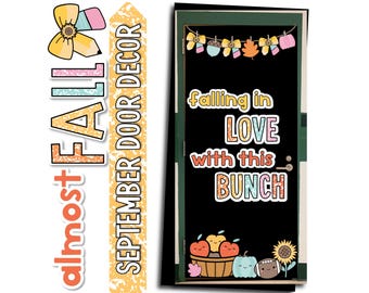 Fall Composition Notebook Door Decor | Composition Book | Almost Fall Door Decor | Fall Composition Notebook Classroom Decor