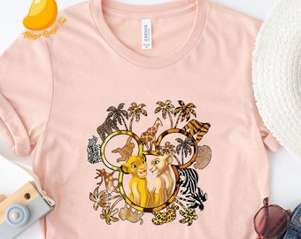 Disney Lion King Lover Shirt, Simba and Nala Couple Shirt, Disney Honeymoon Shirt, Disney Vacation Tee, Disneyland Tee, Disney Trip Shirt